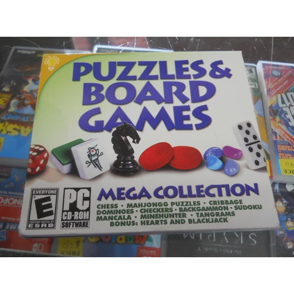 KNACK- Puzzles & Board Games Mega Collection (Pc Game) Brand New Sealed