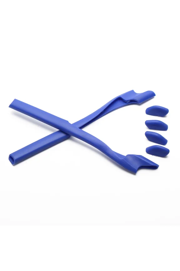 - Replacement Ear Socks & Nose Pieces Kit For-Oakley Half Jacket 2.0 Oo9144- Blue
