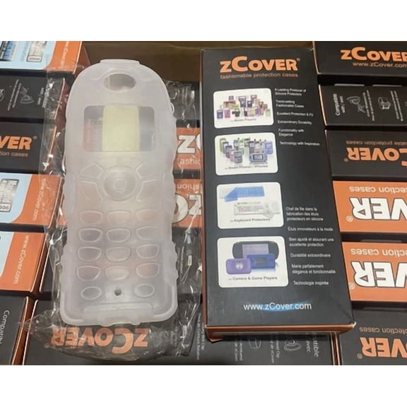 KNACK - Spectralink 6020 8020 Zcover Sk220 Cordless Phone Case Holster W Belt Clip Clear