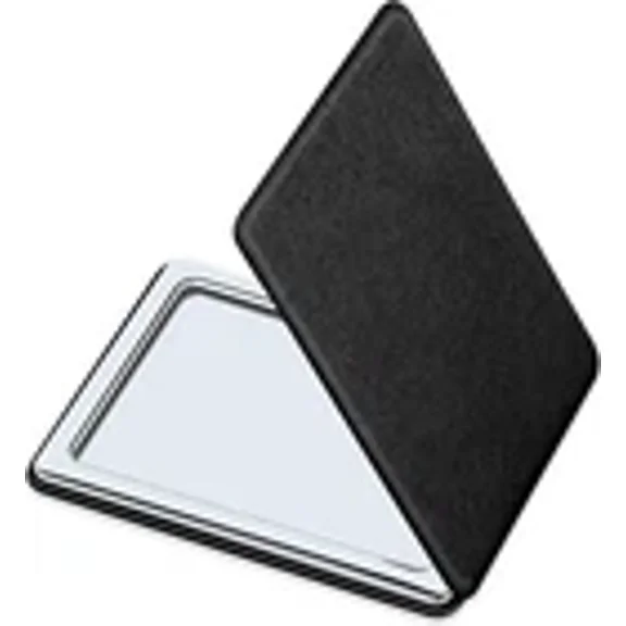 KNACK- T Wallet, Portable Double-Sided Magnifying Cosmetic Mirror For Daily