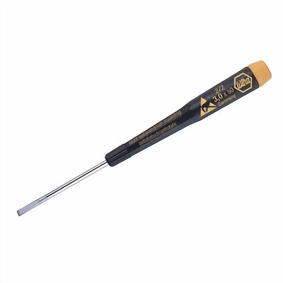 KNACK - Wiha 27228 Precision Esd Slotted Driver 2.5Mm X 150Mm