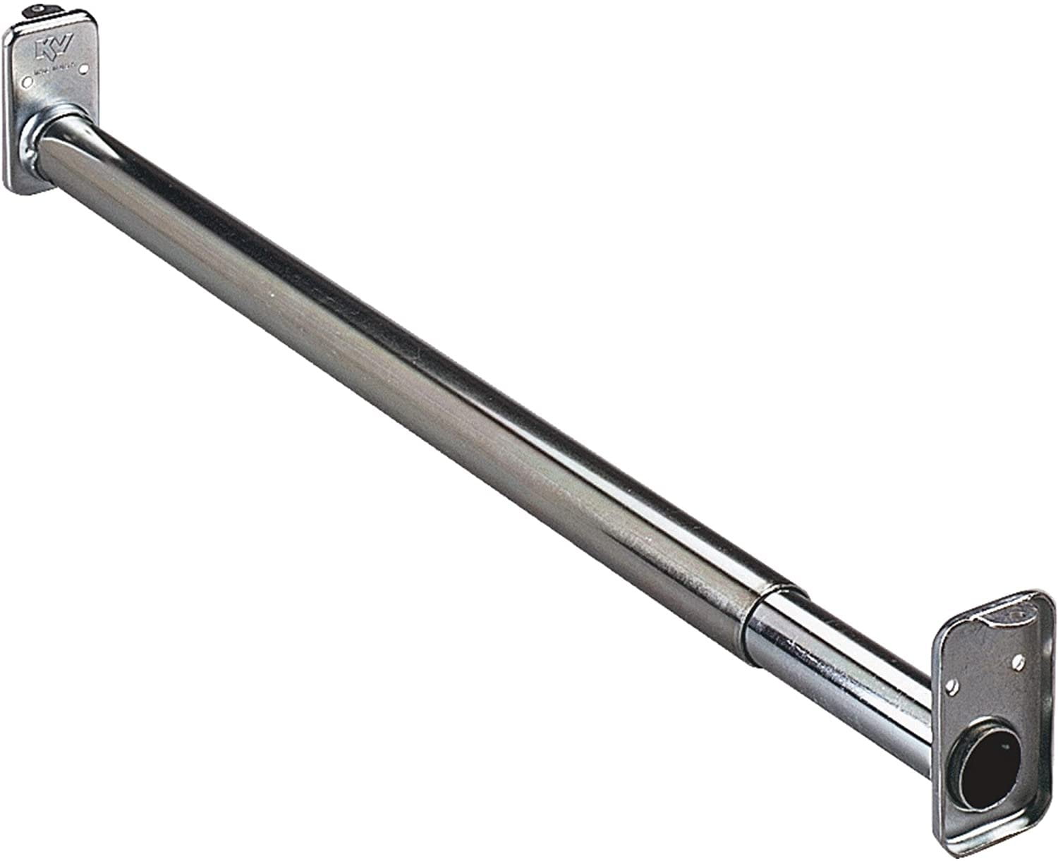 KNAPE & VOGT MFG CO KV2ZC60 60-96IN. ZINC CLOSET ROD