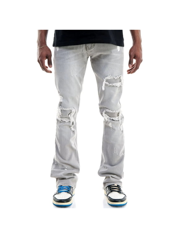 KNDK Men Tres Flare Jeans (Grey)