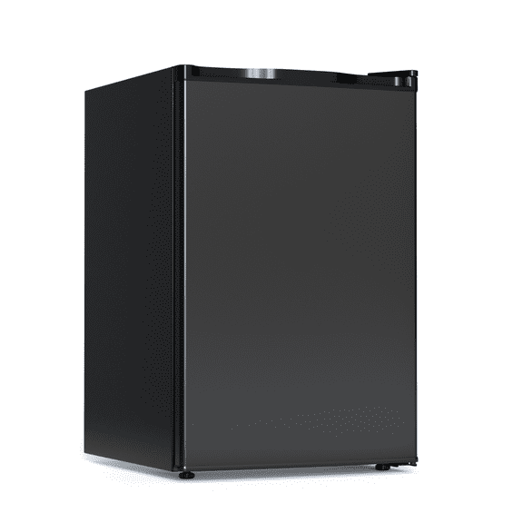 KNDKO 4.4 Cu.Ft Mini Fridge, Apartment Refrigerator with Reversible Door, Adjustable Thermostat for Bedroom Dorm Office Kitchen, Black