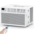 thumbnail image 1 of KNDKO Medium Room Window Air Conditioner , Remote Included ( 120-Volt , 8000-BTU ), 1 of 10