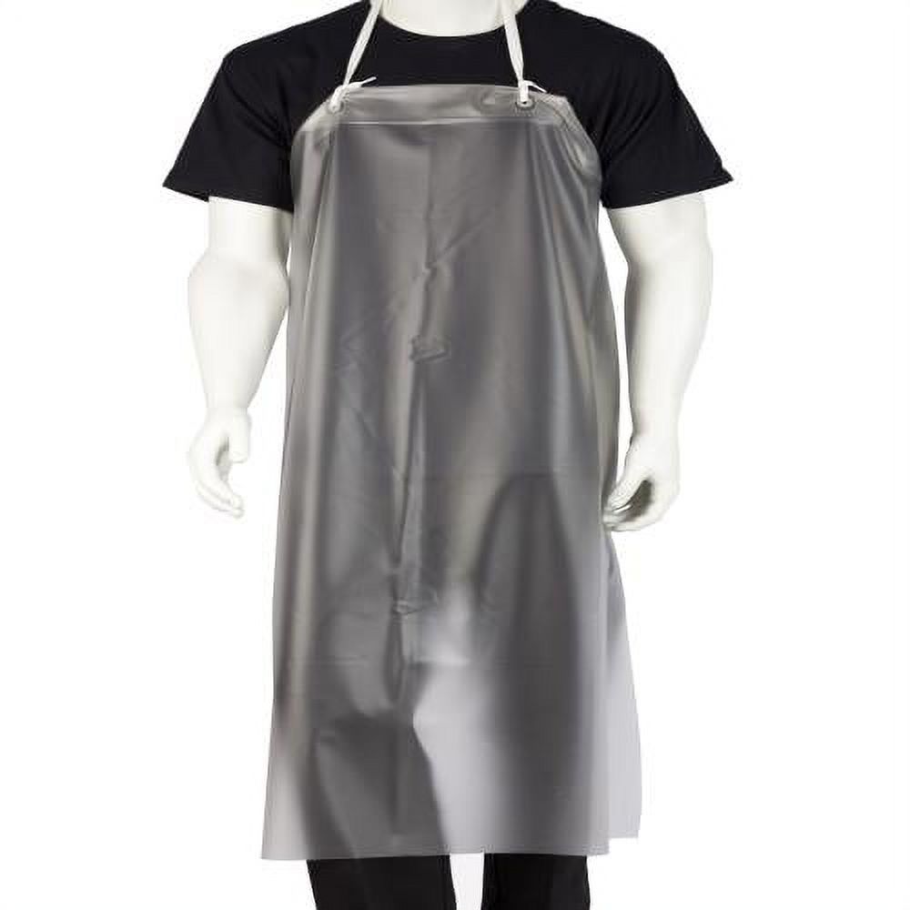 KNG 3031 12 mil Clear Vinyl Dishwashing Apron