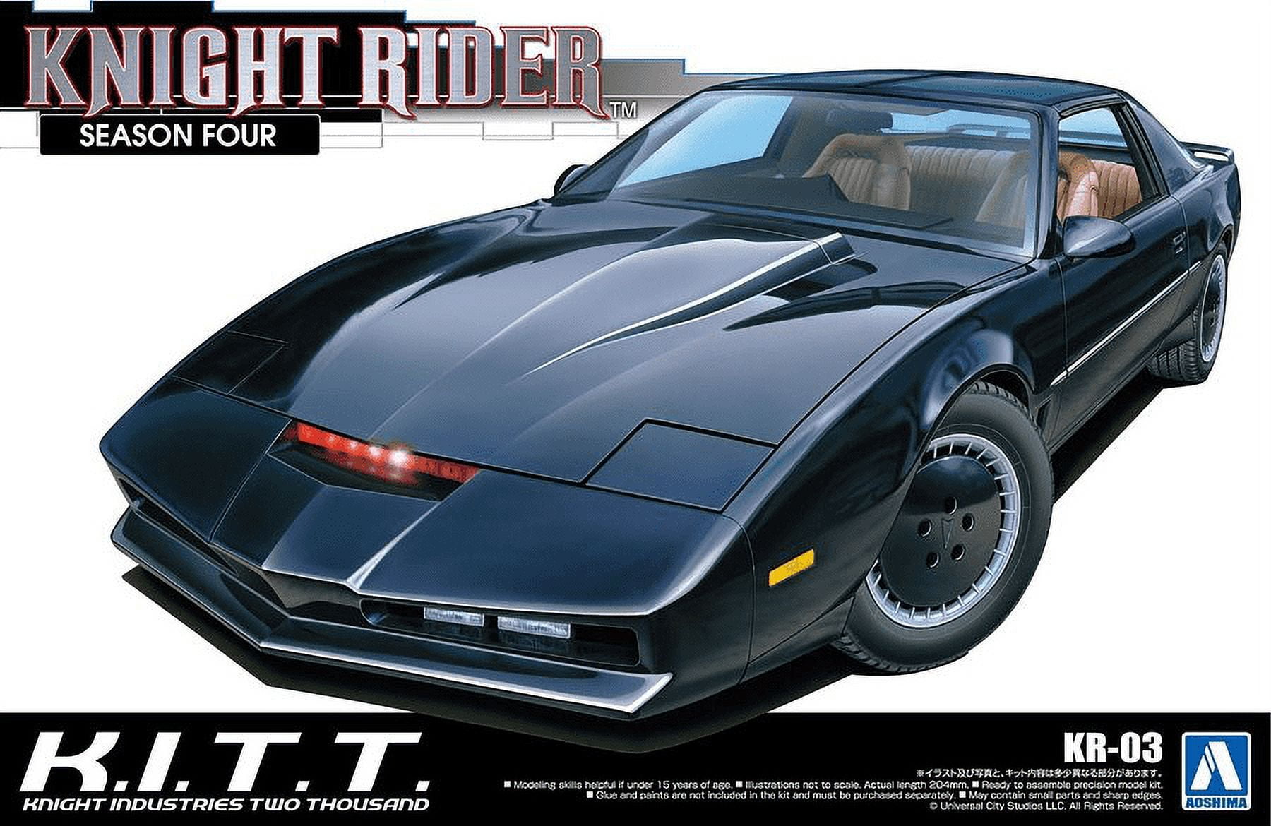KNIGHT RIDER - Knight 2000 K.I.T.T. Season 4 - 1/24 Scale