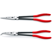 KNIPEX 00 80 01 US Extra Long Needle Nose Pliers Set 11 Inch Straight 45