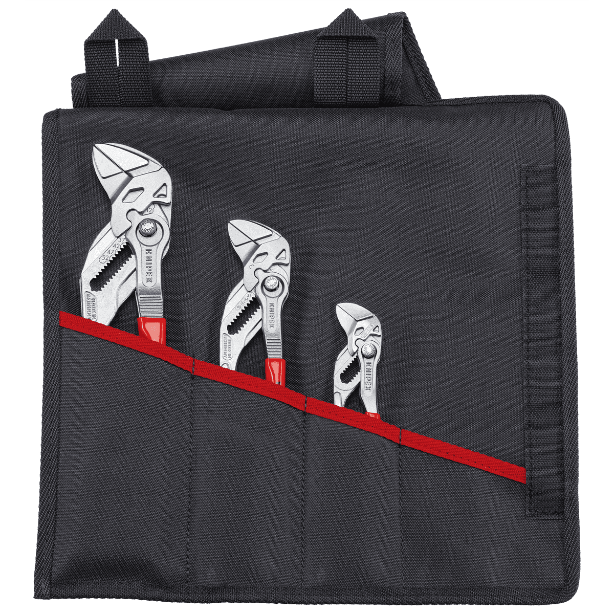KNIPEX 3 Pc Pliers Wrench Set in Tool Roll