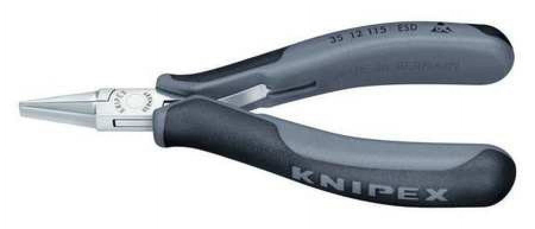 KNIPEX 35 12 115 ESD 4-1/2" Electronics Pliers ESD, Ergonomic Grip