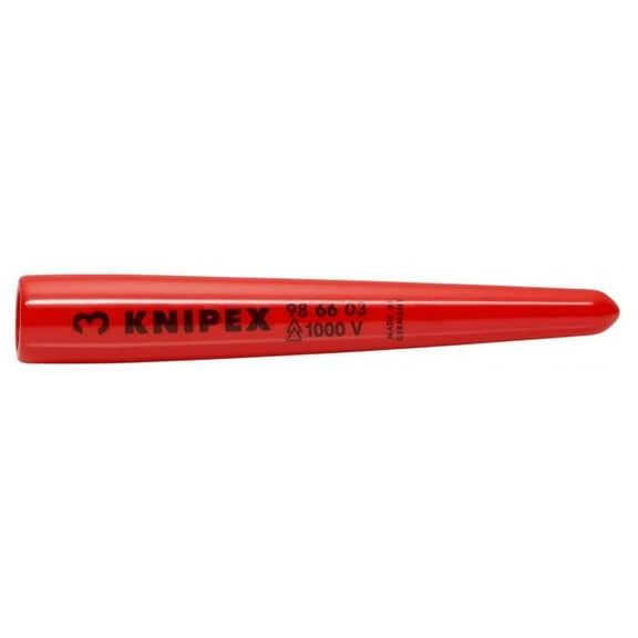 KNIPEX 98 66 03 Insulated Plastic Slip-On Cap 10 mm