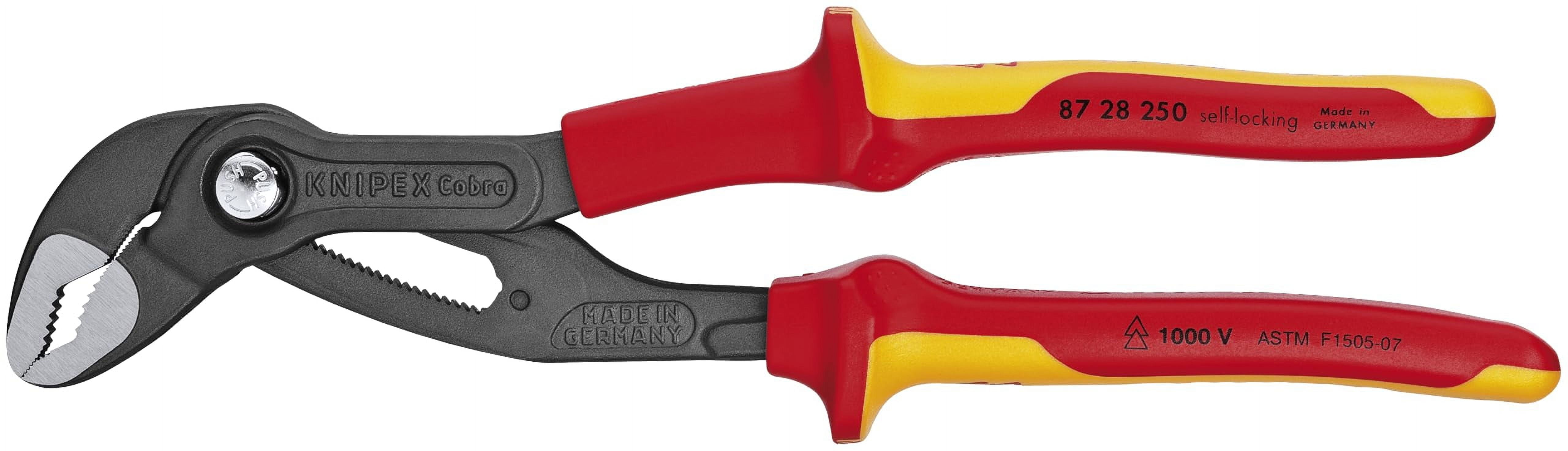 KNIPEX Cobra Water Pump Pliers-1000V Insulated CA2