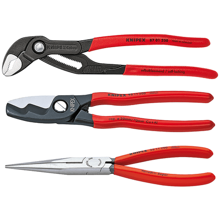 Knipex 9K008098US 3-Piece Automotive Pliers Set
