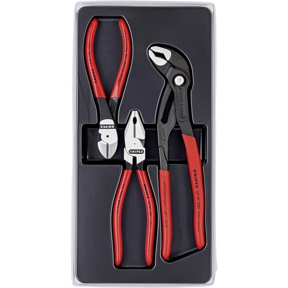 KNIPEX Tools 00 20 10 "Power" Pliers Set (3 Piece) CA2