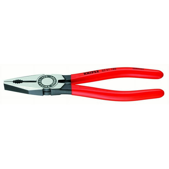KNIPEX Tools 03 01 180, 7.25-Inch Combination Pliers