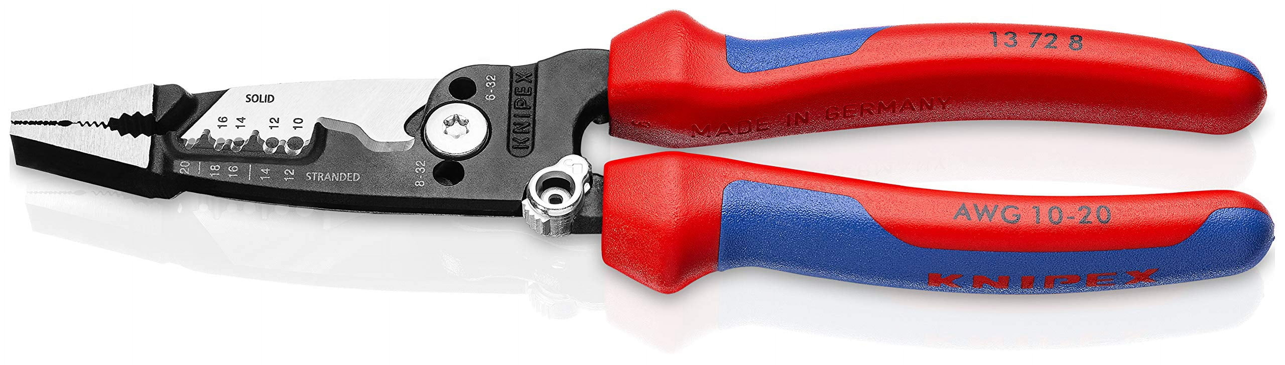 KNIPEX Tools 13 72 8 Forged Wire Stripper, 8-Inch CA2