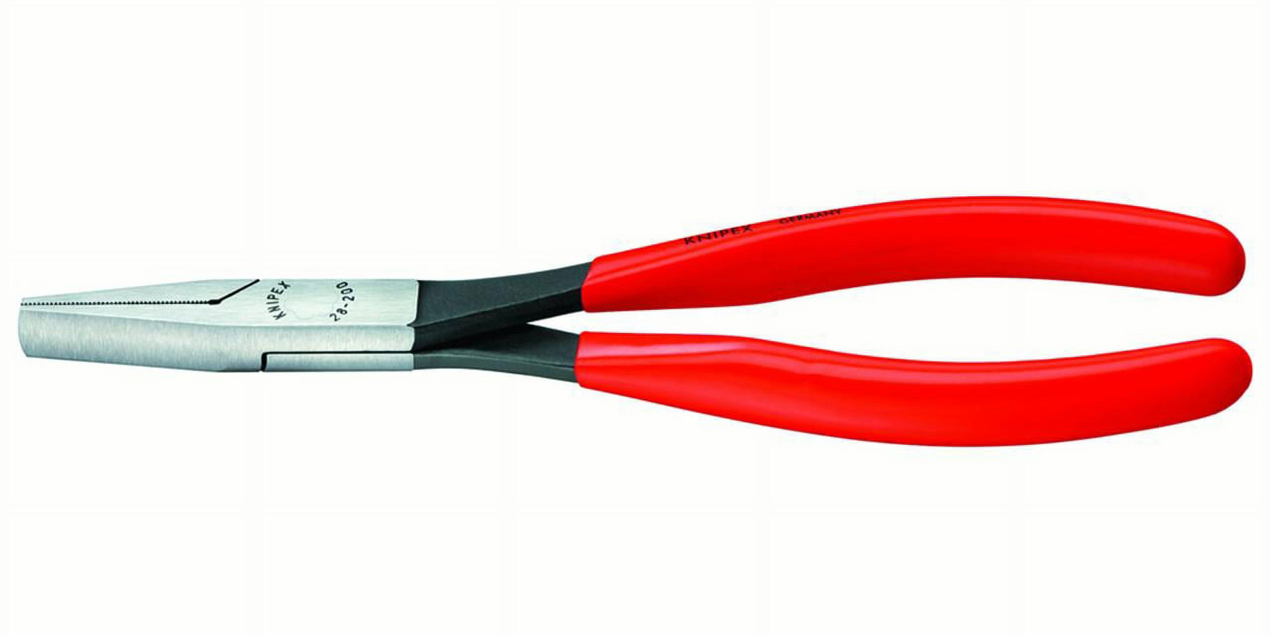 KNIPEX Tools 28 01 200, 8-Inch Flat Nose Assembly Pliers