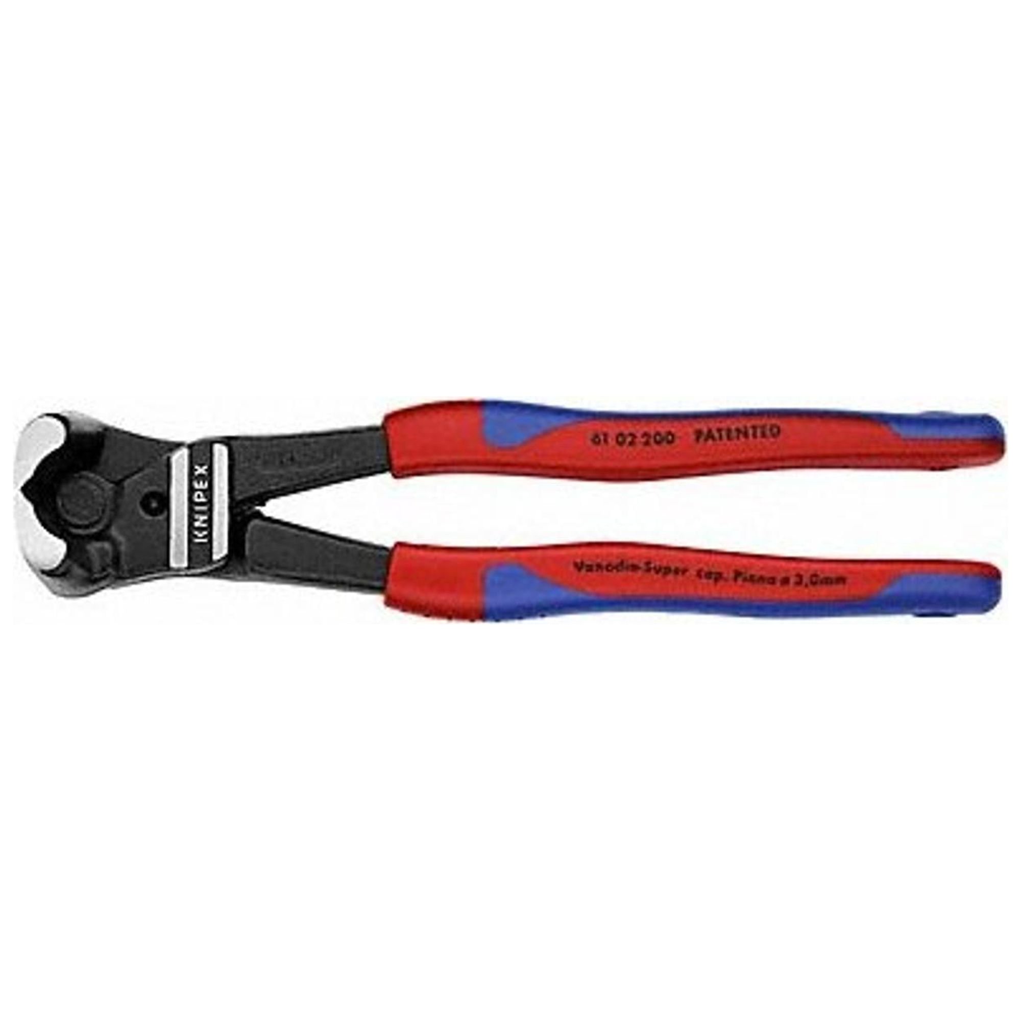 Finder End Cutting Pliers High Leverage 6 Inch | Nail Puller, Staple Remover, Soft Grip – Chrome Vanadium Steel
