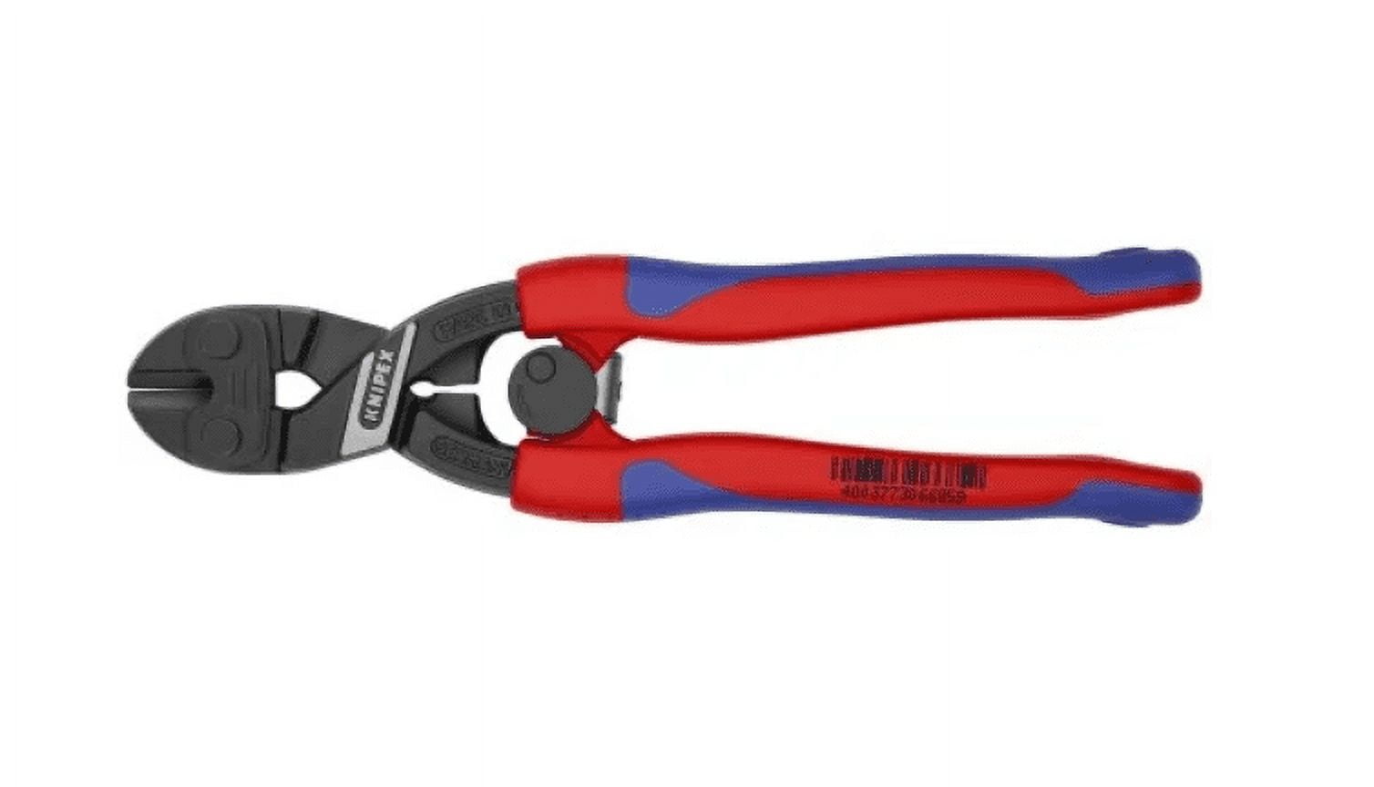 KNIPEX Tools 71 12 200 CoBolt High Leverage Compact Bolt Cutters with Spring, Comfort Grip