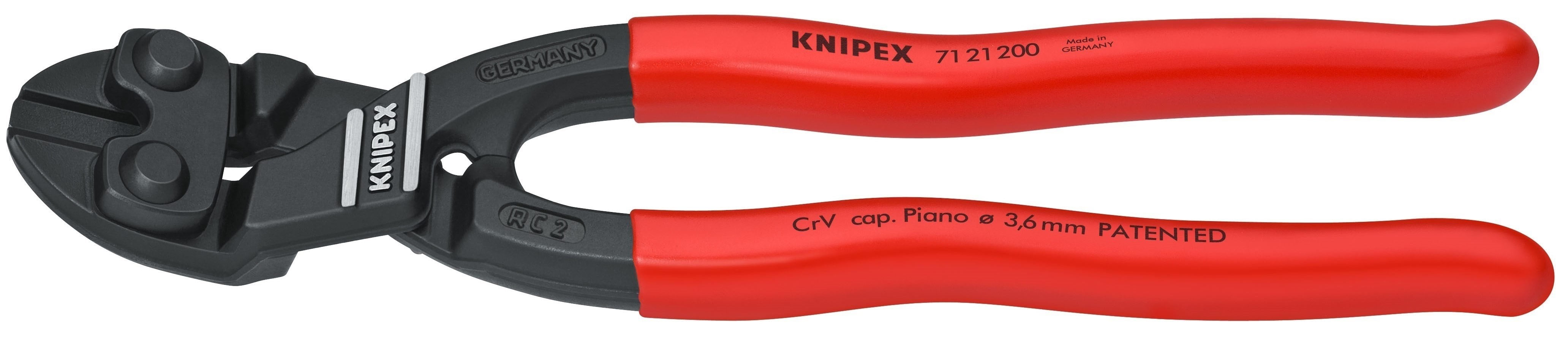 KNIPEX Tools 71 21 200 CoBolt High Leverage Angled Bevel Cut Compact