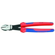KNIPEX Tools 74 02 200, 8-Inch High Leverage Diagonal Cutters with Comfort Grip