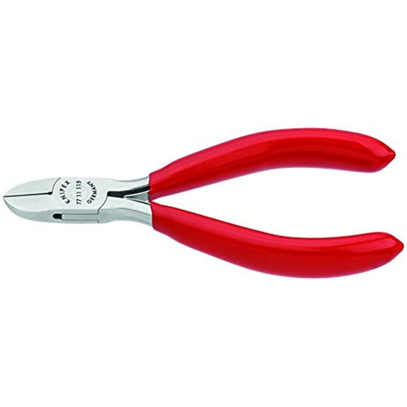 KNIPEX Tools 77 11 115 Electronics Diagonal Cutters, 4.5-Inch