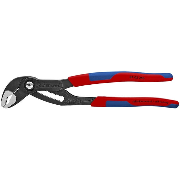 KNIPEX Tools 87 02 250, 10-Inch Cobra Pliers with Comfort Grip Handles