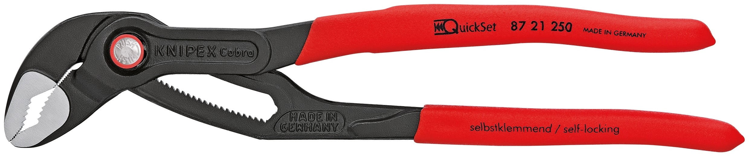 Knipex Tools 87 02 250 SBA Cobra Water Pump Pliers by KNIPEX Tools並行輸入 Cobra® Water Pump Pliers | KNIPEX Tools