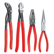 KNIPEX Tools 9K 00 80 94 US Cobra Combination Cutter and Needle Nose Pliers Set 4 Piece