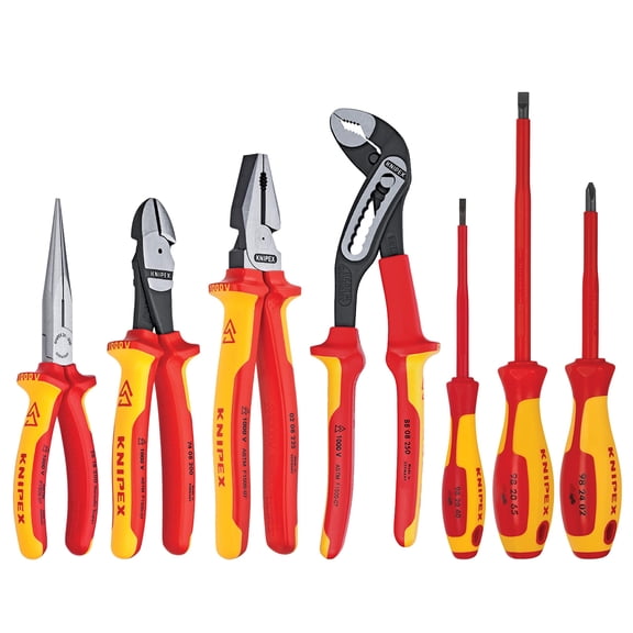 KNIPEX Tools - 9K 98 98 27 US Insulated Tool Set, 7 pc. (9K989827US) CA3