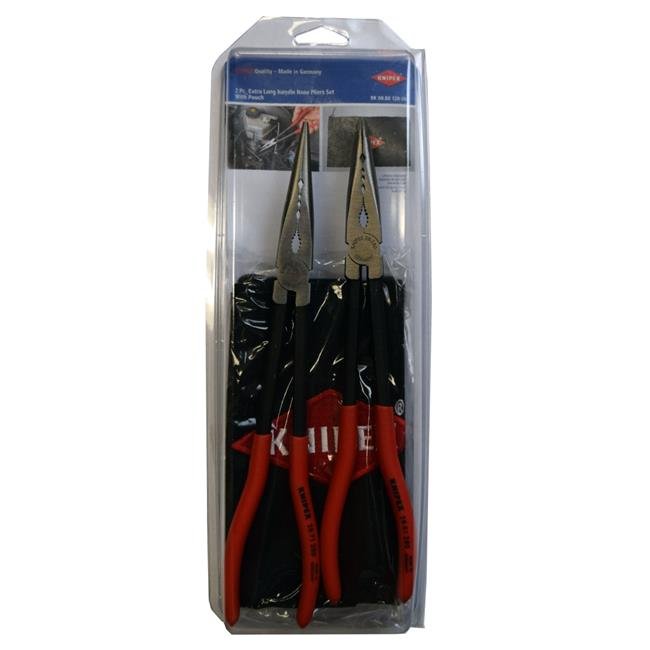 KNIPEX Tools 9K0080128US Extra Long Needle Nose Pliers Set