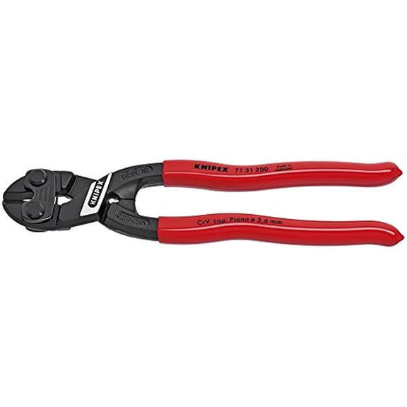 KNIPEX Tools CoBolt Fencing Compact Bolt Cutter With Notched Blade 7131200R