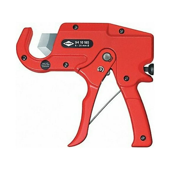 KNIPEX Tools - Pipe Cutter for Plastic Conduit Pipes 9410185