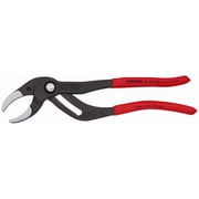 KNIPEX Tools - Pipe Gripping Pliers With Serrated Jaws 8101250, Red