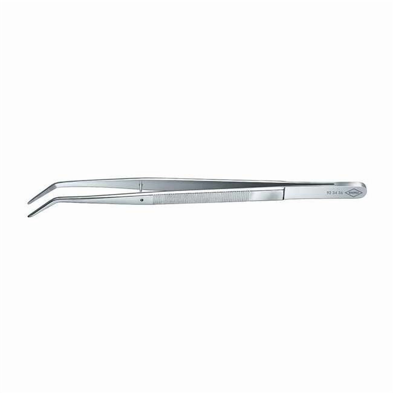 KNIPEX Tools - Precision Tweezers, Chrome (923436)