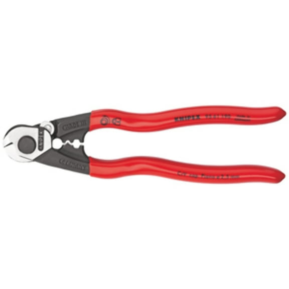 KNIPEX Tools Wire Cutter, Shear Cut, 7-1/2In (9561190) CA2