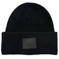 thumbnail image 1 of Mossy Oak Knit Cuffed Beanie, Black, 1 of 5