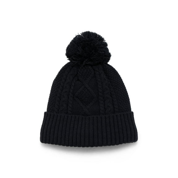 Ozark Trail Women's Knit Cuff Beanie Hat, Black