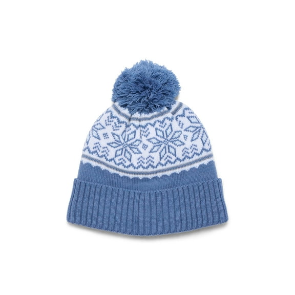 Ozark Trail Women's Knit Cuff Beanie Hat, Blue