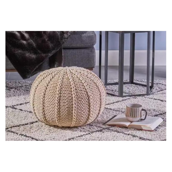 KNITED POUF