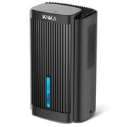 KNKA 2 Pints/Day Dehumidifier for Home - Covers 1000 Sq. ft with Auto Shutoff, 95 oz Tank & 7-Color Night Light - Ideal for Bedroom, Basement, Bathroom, RV (Small & Quiet)