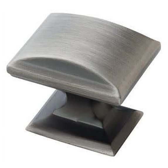 Amerock BP29340AS Candler Collection Cabinet Knob, Antique Silver, 1-1/4"