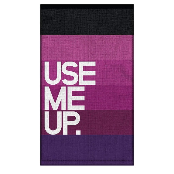 KNOCK KNOCK Use Me Up Multi-Use "Dirty" Towel in Purple Ombre