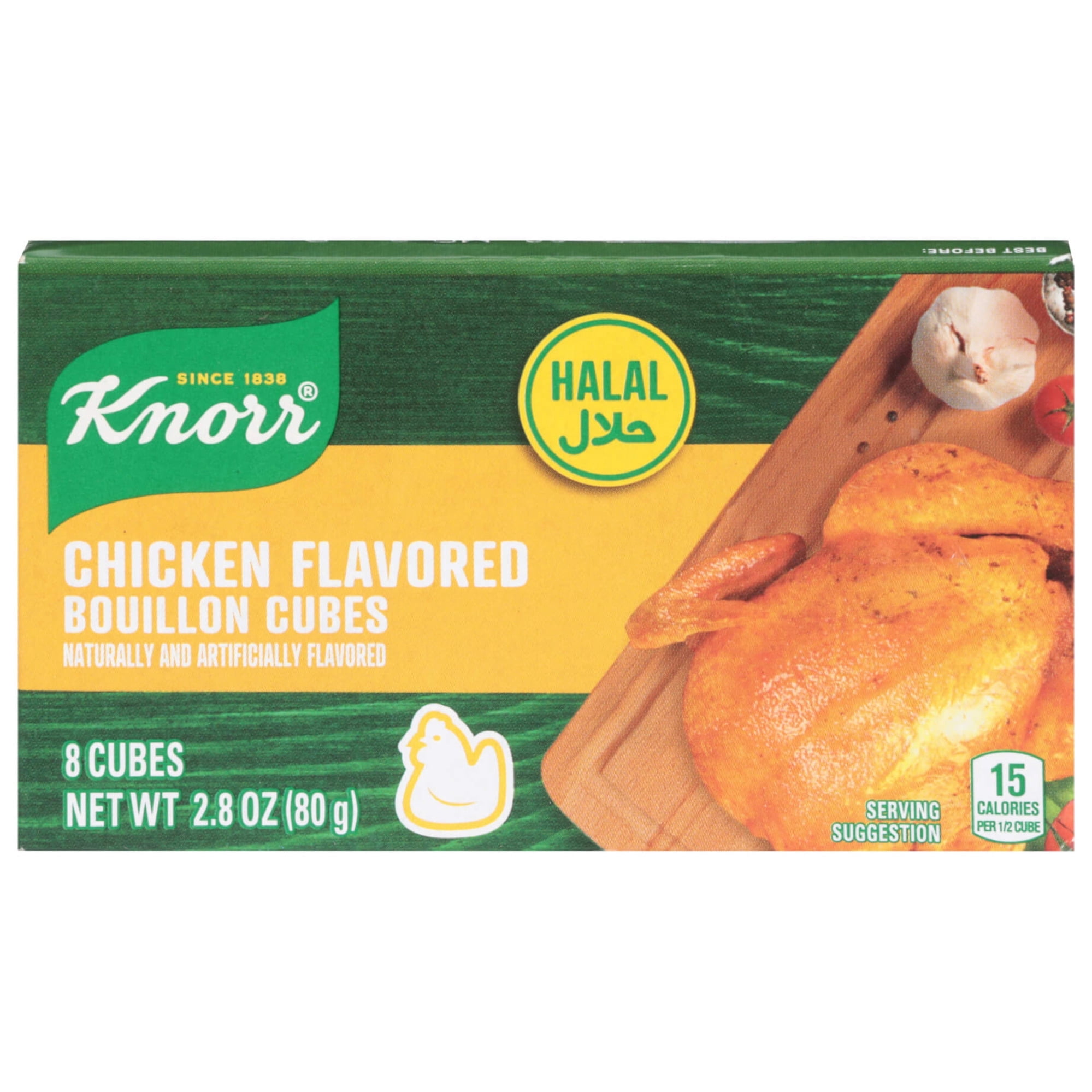KNORR HALAL CHICKEN BOUILLON 2.82 oz - Walmart.com