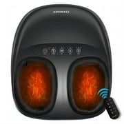 KNQZE Shiatsu Foot Massager with Heat, Deep Kneading Foot Massager with Remote, Relax for Home, Ideal Gift for Men Women