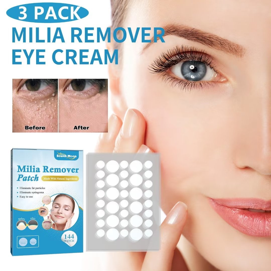 KNing 3 PACK 432PCS Milia Remover Eye Cream Nourishing Moisturizing Repair Smoothing Eye Patches