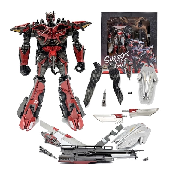 KO SS61 Sentinel Prime, Fire Engine Truck Alloy Model with Accessories