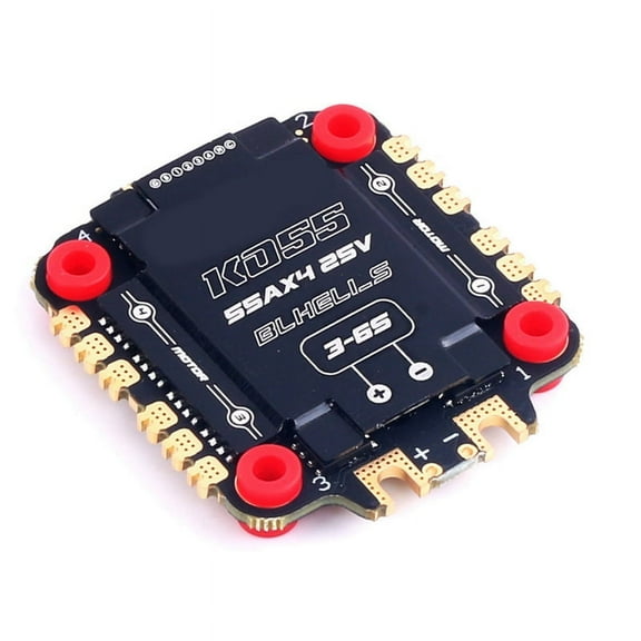 KO55 55A 3-6S Brushless ESC 4 in 1 BLHeli-S Dshot600 30.5x30.5mm for RC FPV Racing Freestyle Drones