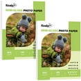 thumbnail image 1 of KOALA Semi-Gloss Inkjet/Laser Photo Paper, 8.5" x 11", 200 Sheets, Thin 115gsm 30lb Printer Paper for Brochure, Flyers, 1 of 8