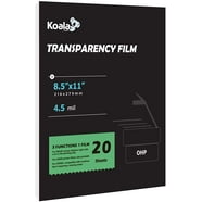 Grafix Computer Transparent Film Ink Jet 8.5x11 - Walmart.com